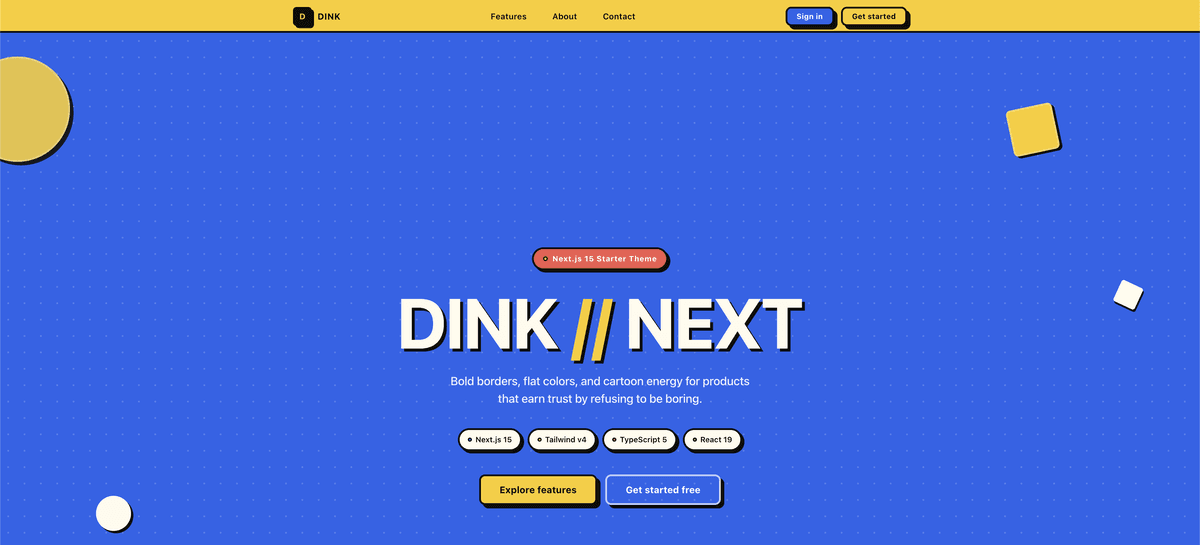 DINK // NEXT preview